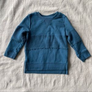 CAT & JACK blue raglan sweatshirt